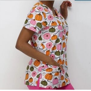 Ladies V-Neck Divine Stretch JDM Top - BLESSING SEASON Size M‎